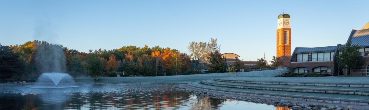 Pond and Cook Carillon Tower